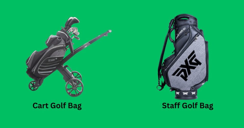 staff golf bag vs golf bag
