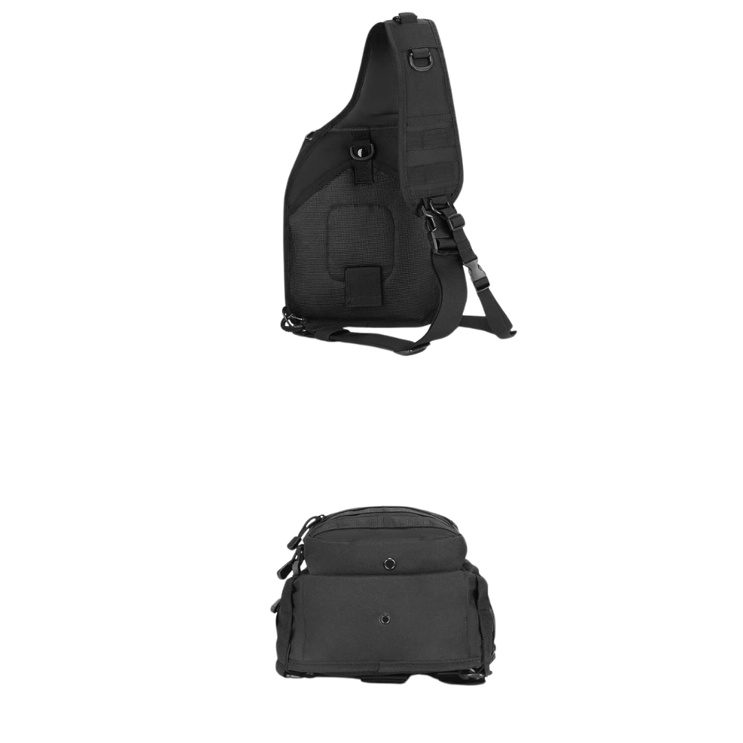 2 BAIGIO Small Tactical Sling Bag One Shoulder Chest Backpack Casual Daypack for Men