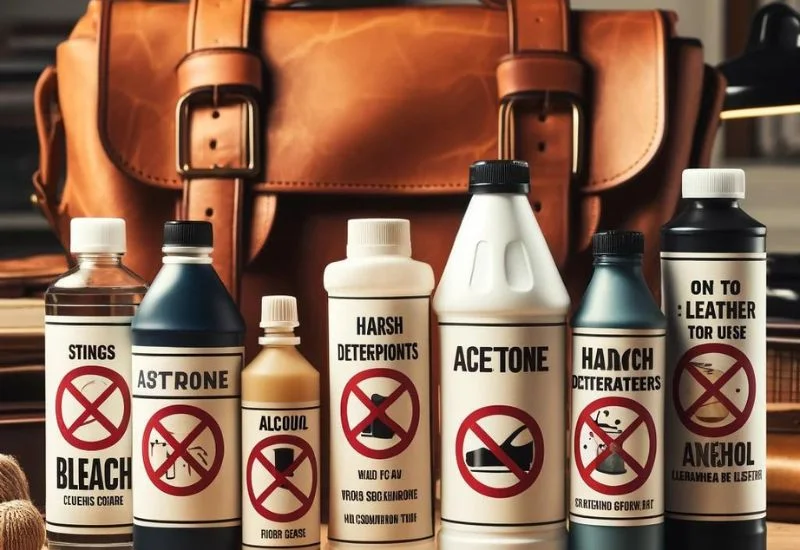 Things Not to Use for Cleaning Leather